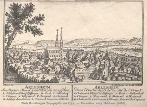 Alte Pfarrkirche St. Odilia und der Dom